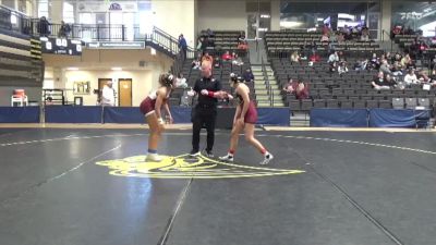 138 lbs Cons. Round 1 - Joy Jackson, Schreiner University vs Abigail Gallado, Texas Woman`s University