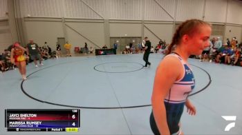 144 lbs Round 2 (8 Team) - Louise Juitt, Missouri Fire vs Leyna Rumpler, Pennsylvania Blue