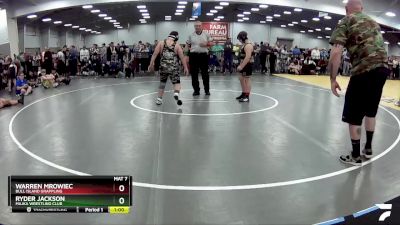 160 lbs Cons. Round 1 - Ryder Jackson, Majka Wrestling Club vs Warren Mrowiec, Bull Island Grappling