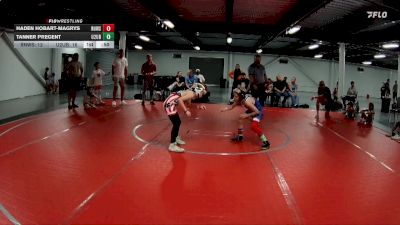 64 lbs Round 5 (6 Team) - Haden Hobart-Magrys, RedNose WS vs Tanner Pregent, U2 The Uprising Begins