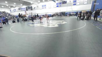 125 lbs Cons. Round 3 - Allyson Brunolli, King, Martin Luther Jr vs Elayna Rodriguez, Palm Desert