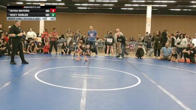 47.4-50.4 lbs 1st Place Match - Roxy Robles, Brighton Wrestling Club vs Jayda Mayora, Nolf Wrestling Academy