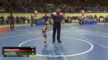 37 lbs Cons. Round 4 - Charlie Munguia, Choctaw Ironman vs Loxus Farley, Chickasha Wrestling