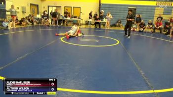 120 lbs Round 4 - Alexis Haeusler, Manhattan Regional Training Center (MRTC) vs Autumn Wilson, Tonganoxie Wrestling Club