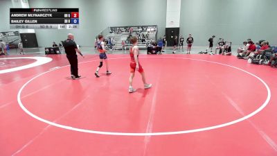 106 lbs Andrew Mlynarczyk, Ohio Gray vs Bailey Gillen, South Dakota Blue