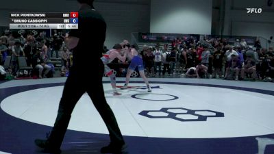74 kg Champ. Rd Of 32 - Nick Piontkowski, Knights RTC vs Bruno Cassioppi, Hononegah Wrestling Club