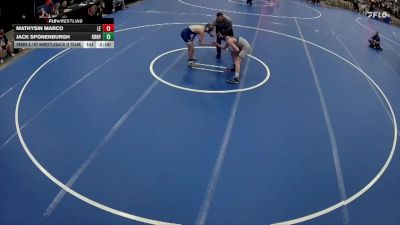 113 lbs Semis & 1st Wrestleback (8 Team) - Jack Sponenburgh, Kearney vs Mathysin Marco, Lincoln East