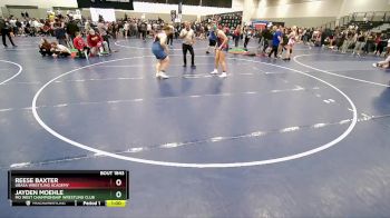 235 lbs Cons. Round 2 - Jayden Moehle, MO West Championship Wrestling Club vs Reese Baxter, Ubasa Wrestling Academy