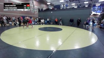 225 lbs Round 4 - Blake Nguyen, Fighting Squirrels Wrestling Club vs Lyle Tsinajinnie, Team Idaho Wrestling Club