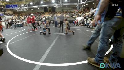 76 lbs Quarterfinal - Jessen Madrid, Comanche Takedown Club vs Ryker Johnson, Division Bell Wrestling