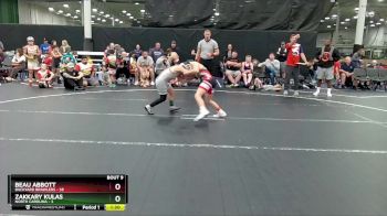 84 lbs Round 3 (8 Team) - Zakkary Kulas, North Carolina vs Beau Abbott, Backyard Brawlers
