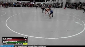 120 lbs Cons. Round 3 - Liam Ritchie, Louisiana vs Maximo Duberstein, Illinois