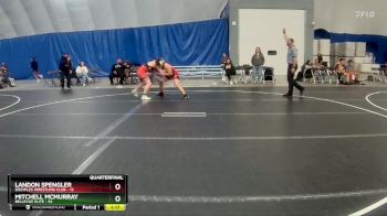 165 lbs Quarterfinal - Landon Spengler, Disciples Wrestling Club vs Mitchell McMurray, Bellevue Elite