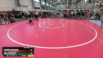 80 lbs Cons. Round 2 - Landon Wilburn, Alamo City Wrestling Club vs Eric Gonzalez, Paradigm Wrestling