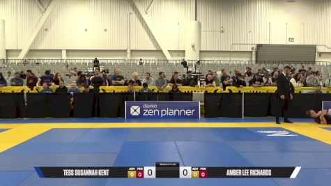 Amber Lee Richards vs Tess Susannah Kent 2025 World IBJJF Jiu-Jitsu No-Gi Championship