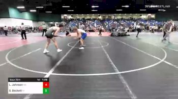 160 lbs Prelims - Landen Johnson, MN vs Sam Beckett, PA