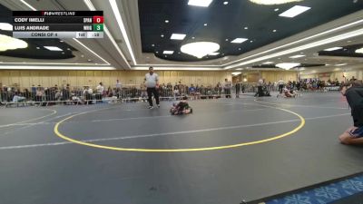 58 lbs Consi Of 4 - Cody Imelli, Spanish Springs WC vs Luis Andrade, Wright Wreslting Academy