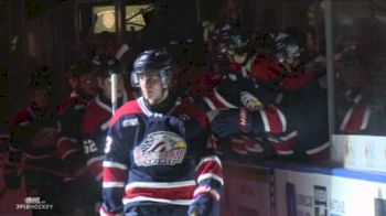 Carson Harmer Rips 18th Goal Of The Season To Even The Score For Saginaw