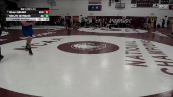 285 lbs Champ. Round 1 - Adolfo Betancur, Johnson & Wales vs Isaiah Wright, MSU Moorhead