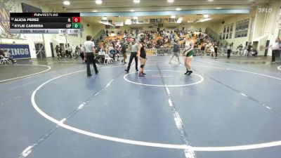 135 lbs Cons. Round 4 - Alicia Perez, Don Lugo vs Kylie Carrera, Poly/Long Beach