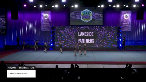 Lakeside Panthers [2022 Tiny Mite Show Cheer 1 LTD] 2022 Pop Warner National Cheer & Dance Championship