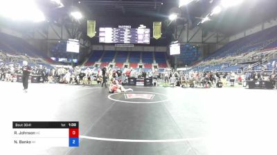 160 lbs Cons 4 - Riley Johnson, Nebraska vs Nash Banko, Wisconsin