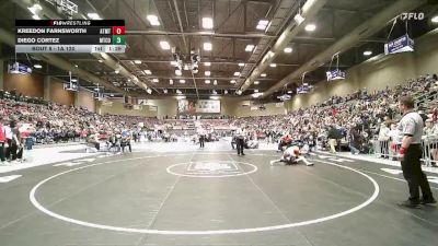1A 120 lbs Quarterfinal - Kreedon Farnsworth, Altamont vs Diego Cortez, Monticello