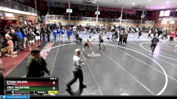 120 lbs Champ. Round 2 - Troy Valentine, Lake Stevens vs Ethan Wilson, Post Falls