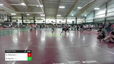 80.6 lbs Quarterfinal - Nathan Patterson, VA Patriots vs Max Garcia, Ranger Wrestling Club