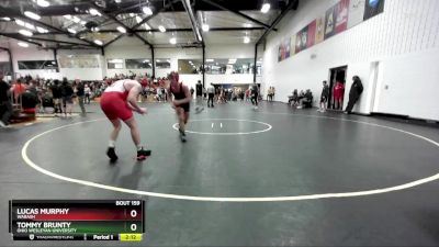 165 lbs Cons. Round 2 - Lucas Murphy, Wabash vs Tommy Brunty, Ohio Wesleyan University