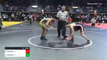 138 lbs Consolation - Brayden Stevens, BullTrained Wrestling vs Javier Montero, Arlington Tn