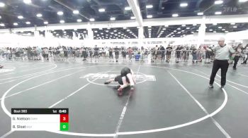 132 lbs Consi Of 16 #1 - Gage Nielson, Canyon View Falcons vs Brody Sloat, Silverback WC