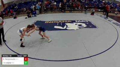 12U Boys - 63 lbs 7th Place Match - Remington Pierzynowski, Michigan vs Hayzon Walker, Stallions Wrestling Club