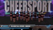 PA Heat All Stars - Smoke [2022 L4 Senior Day 1] 2022 CHEERSPORT Oaks Classic