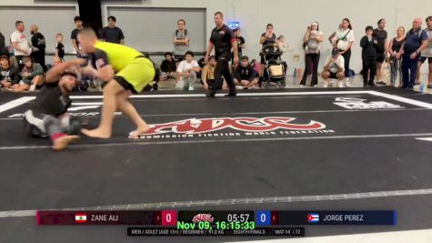 ZANE ALI vs JORGE PEREZ 2024 ADCC Miami Open