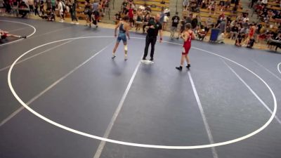 120 lbs Champ. Round 1 - Harvey Scheuer, SD vs Evan St. Germain, MN