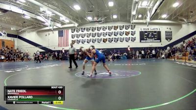 113 lbs Cons. Round 4 - Xavier Pollard, Louisville vs Nate Friedl, Brunswick