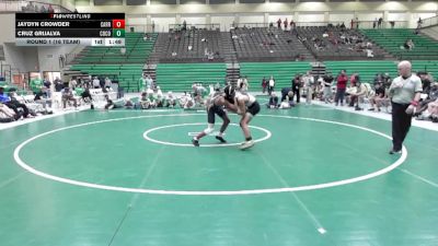 126 lbs Round 1 (16 Team) - Jaydyn Crowder, Carrollton vs Cruz Grijalva, Colquitt County