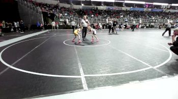 58 lbs Quarterfinal - Nora Miller, Rams WC vs Fionna McEntire, Titans WC