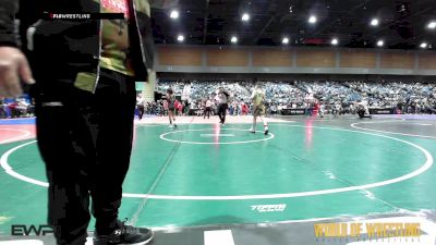 90 lbs Consi Of 8 #1 - Caleb DeVriese, Alpha Elite vs Ricky Martin, Outlaws Wrestling Club