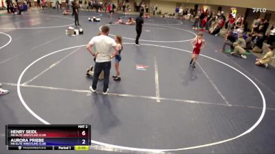 71 lbs 3rd Place Match - Henry Seidl, MN Elite Wrestling Club vs Aurora Priebe, MN Elite Wrestling Club