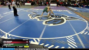 Semifinal - Levi Drueke, Neligh-Oakdale vs Trevis Halsey, Elkhorn Valley