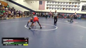 138 lbs Champ. Round 1 - Mannix Wasco, North Royalton vs Eamon Levels, Revere