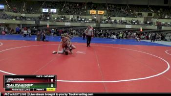 115 lbs Cons. Round 1 - Logan Dunn, BYA vs Miles Wollersheim, Mosinee Youth Wrestling