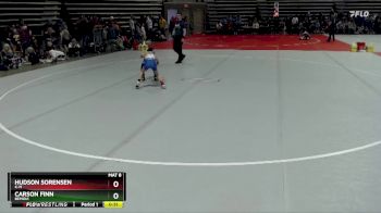 45 lbs Semifinal - Hudson Sorensen, K-M vs Carson Finn, Bemidji