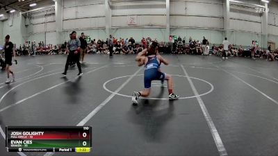 110 lbs Round 2 (8 Team) - Evan Cies, Kraken vs Josh Golighty, Full Circle