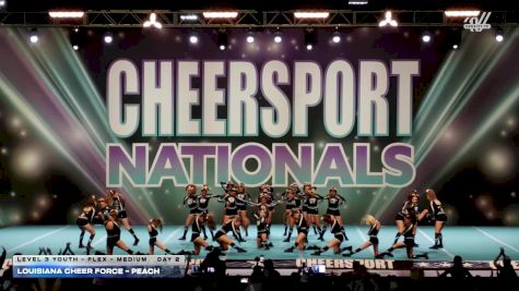 LACF - Peach [2026 L3 Youth - Flex - Medium Day 2] 2026 CHEERSPORT National All Star Cheerleading Championship
