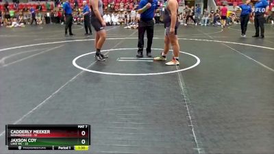 210 lbs Round 2 (4 Team) - Cadderly Meeker, Neighborhood vs Jaxson Coy, Lake WC