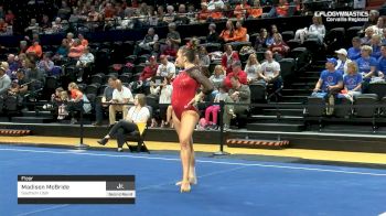 Madison McBride - Floor, Southern Utah - 2019 NCAA Gymnastics Regional Championships - Oregon State