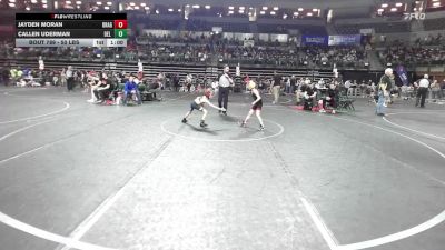 50 lbs 5th Place - Jayden Moran, Dragon Rtc vs Callen Uderman, Del Val Rams